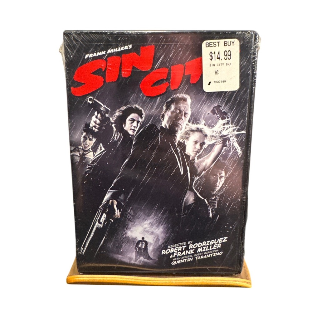Sin City DVD 2005 Frank Miller Robert Rodriguez Bruce Willis New Sealed